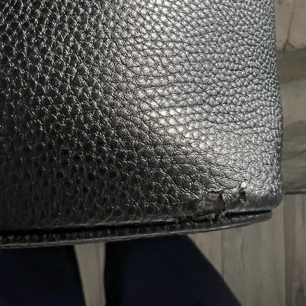Kate Spade Black Tote with Gold Logo